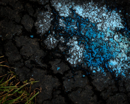 Blue chalk photo by Jay Snively